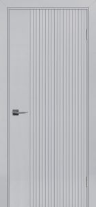 Межкомнатная дверь Smalta-Rif 201 Светло-серый RAL 7047